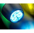 Latarka 9 LED z paskiem na rękę