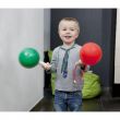 Balon kibica z grzechotką, balon wielokrotnego użytku wydaje dźwięk po nadmuchaniu, powietrze wypuszcza się po naciśnięciu wentylu