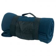 Piknikowy koc polarowy z uchwytem