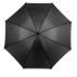 Parasol manualny z odblaskiem, konstrukcja z włókna szklanego, gumowa rączka