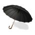 Parasol 16 paneli, drewniany trzon i rączka, metalowa rama, automatyczne otwieranie