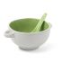 Ceramiczna miska 450 ml z dobraną kolorystycznie łyżką