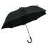 Parasol automatyczny z drewnianą rączką i ramą z włókna szklanego