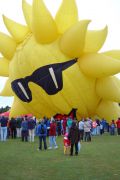 Balon wielkoformatowy - słońce